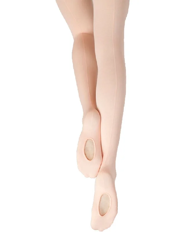 The Best Deal Capezio Professional Mesh Back Seamed Transition Dance Tights - 9 Womens