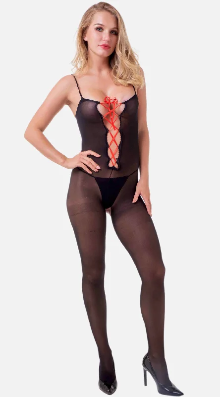 Instant Savings Red Criss-Cross Lace-Up