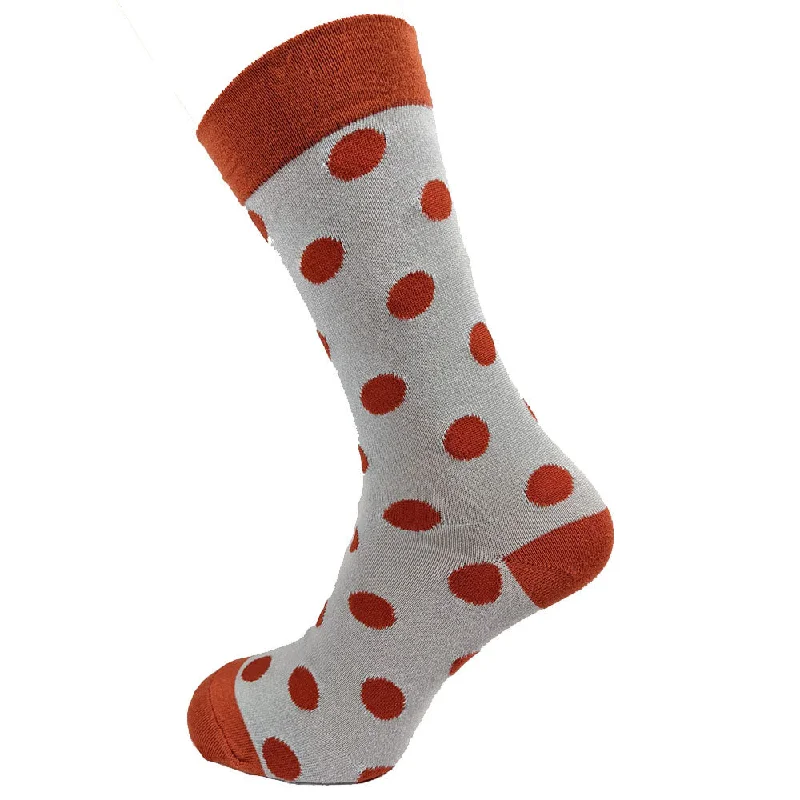 Mega Sale Red Spot Bamboo Socks