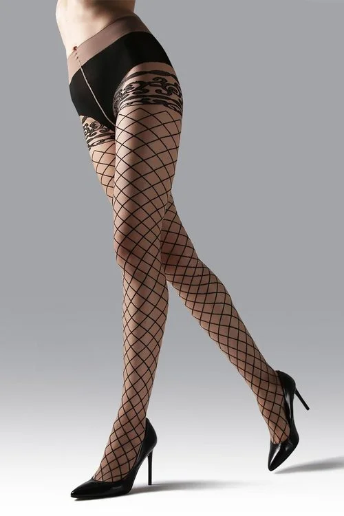 Deal Alert Scroll Sheer Tights