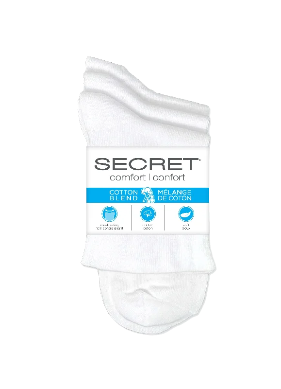 Weekend Deals to Brighten Your Day SECRET® Comfort Non-Binding Anklet - 3 Pairs
