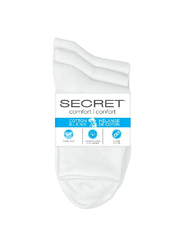Weekend Specials to Savor SECRET® Comfort Cotton Turn Cuff - 3 Pairs