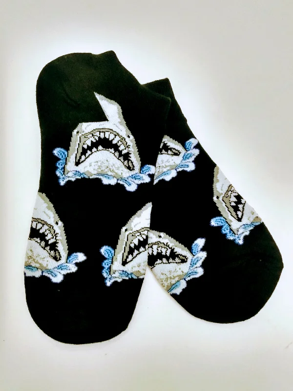 Weekend Deals That Dazzle Shark Heads Ankle Socks