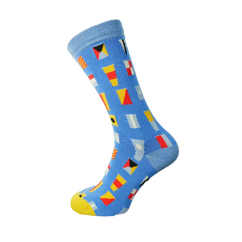 Weekend Wonders Await! Ship flags Bamboo socks