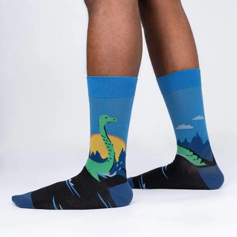 Closeout Deal Sock It To Me Men's Crew Socks - Loch Ness