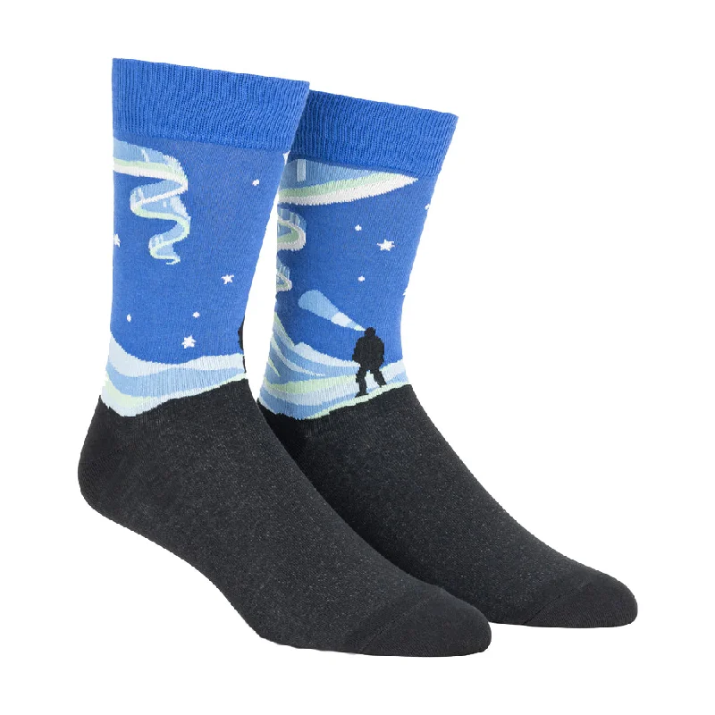 Weekend Offers That Sizzle Sock It To Me Men's Crew Socks - Northern Lights