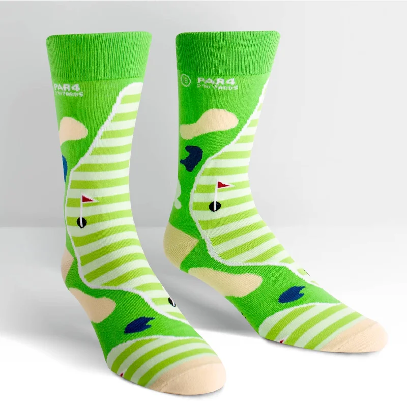 Weekend Bargains to Love Sock It To Me Men's Crew Socks - Par 4