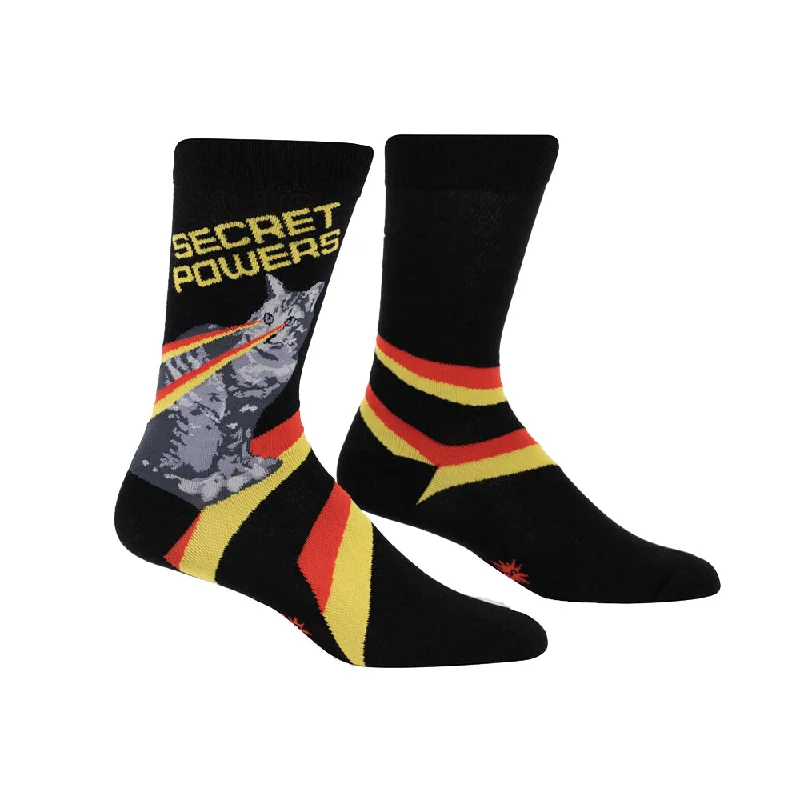 Weekend Bargains to Snag Sock It To Me Men's Crew Socks - Secret Powers
