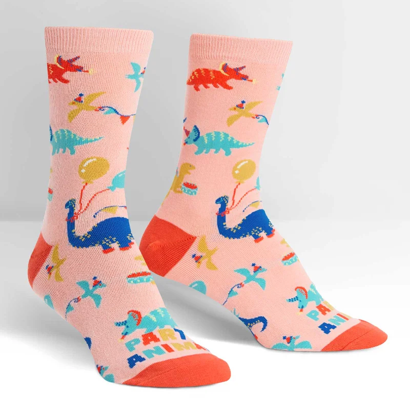 Weekend Deals That Sizzle Sock It To Me Women's Crew Socks - Party Animal