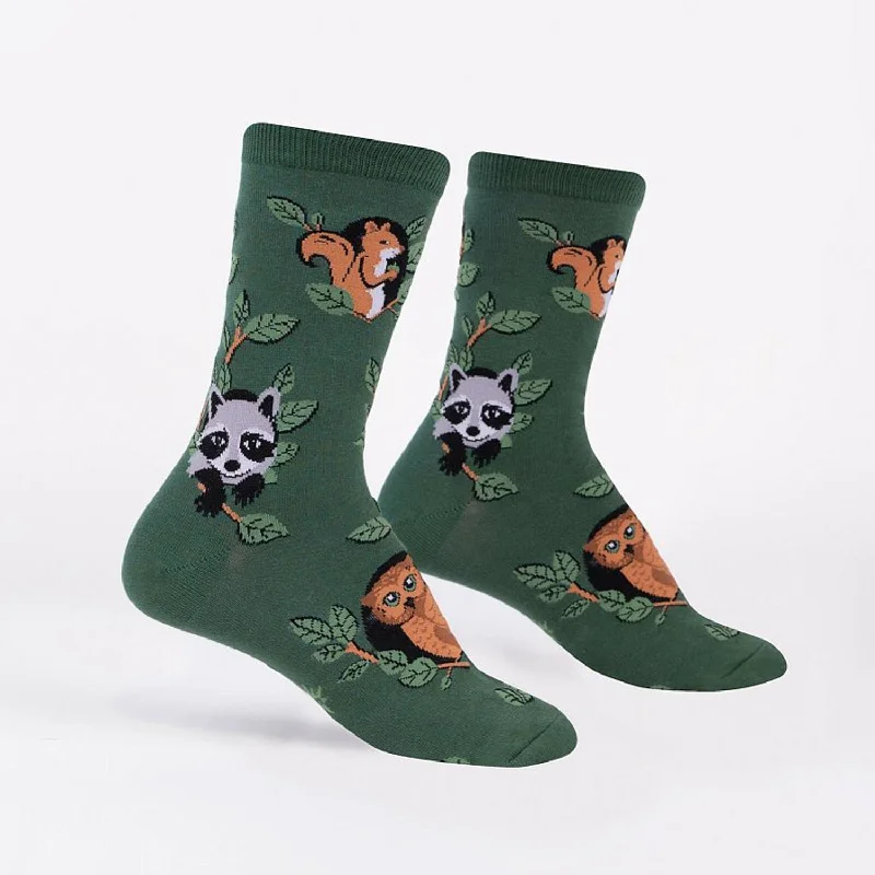 Weekend Specials to Love Sock It To Me Women's Crew Socks - Woodland Watchers