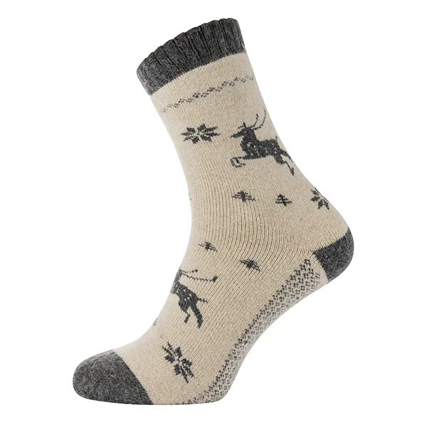 Weekend Price Cuts Galore Running deer head wool blend socks