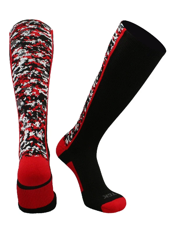 Final Clearance Digital Camo Over The Calf Socks