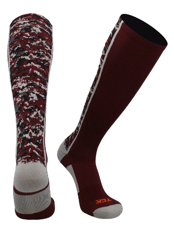 Maroon/Grey