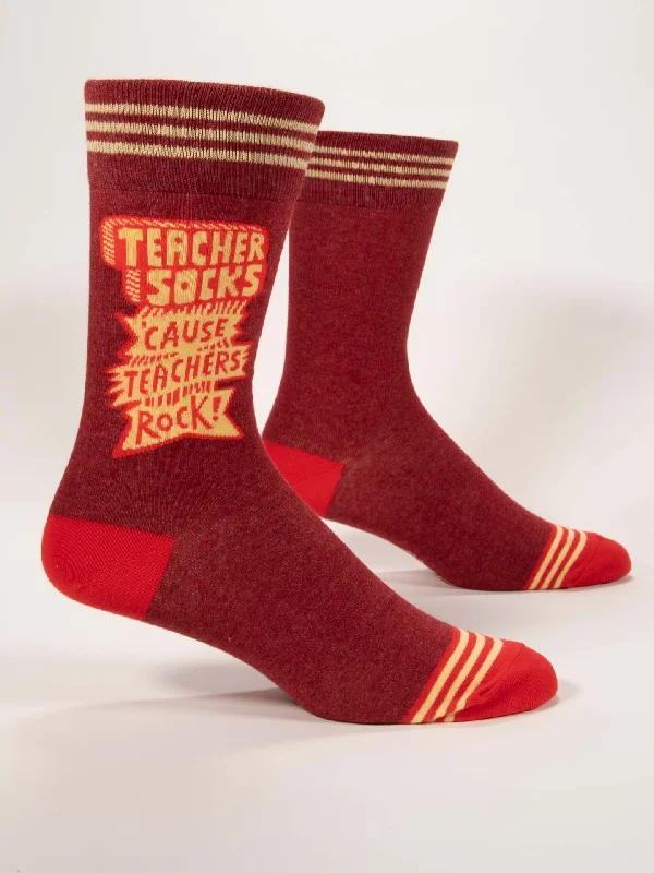Weekend Deals That Dazzle Teachers Socks 'Cause Teachers Rock! M-Crew Socks