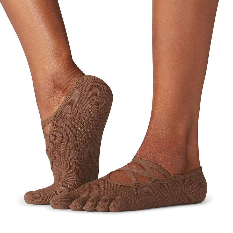Weekend Savings Fiesta TOESOX Full Toe Elle Grip Socks - Naked