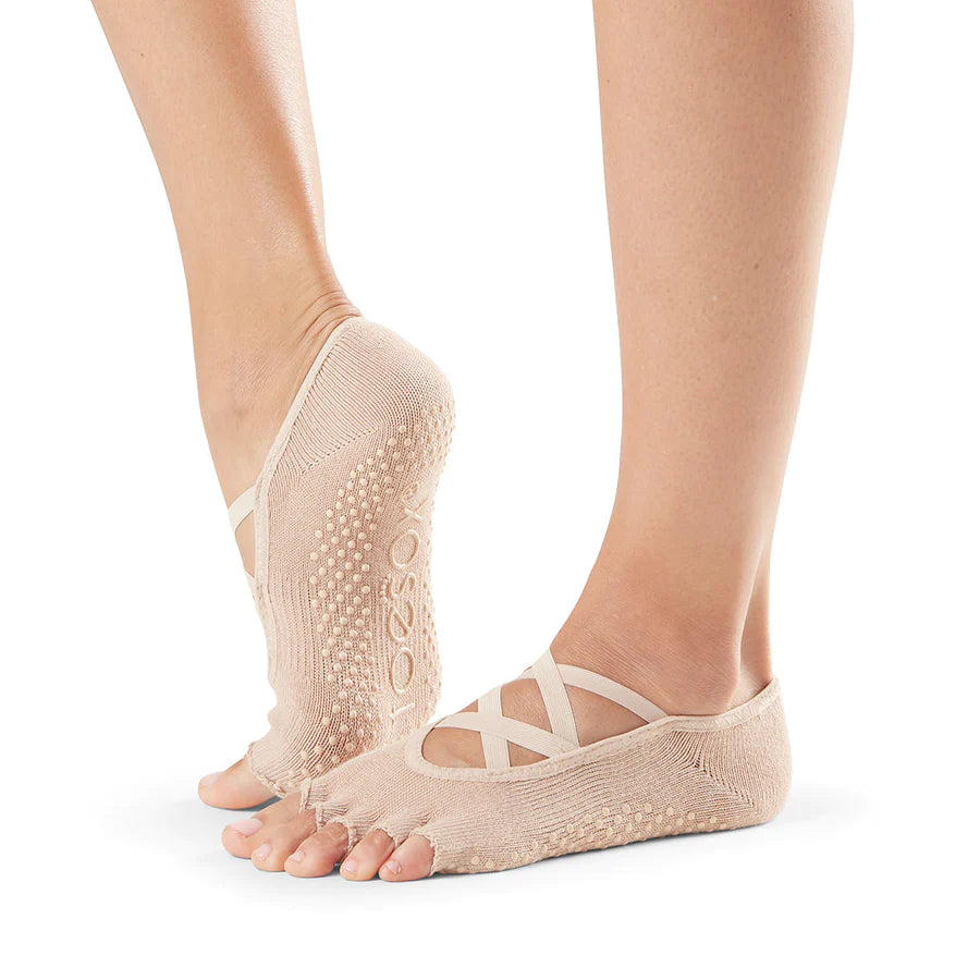 Mega Discount TOESOX Grip Half Toe Elle - Nude