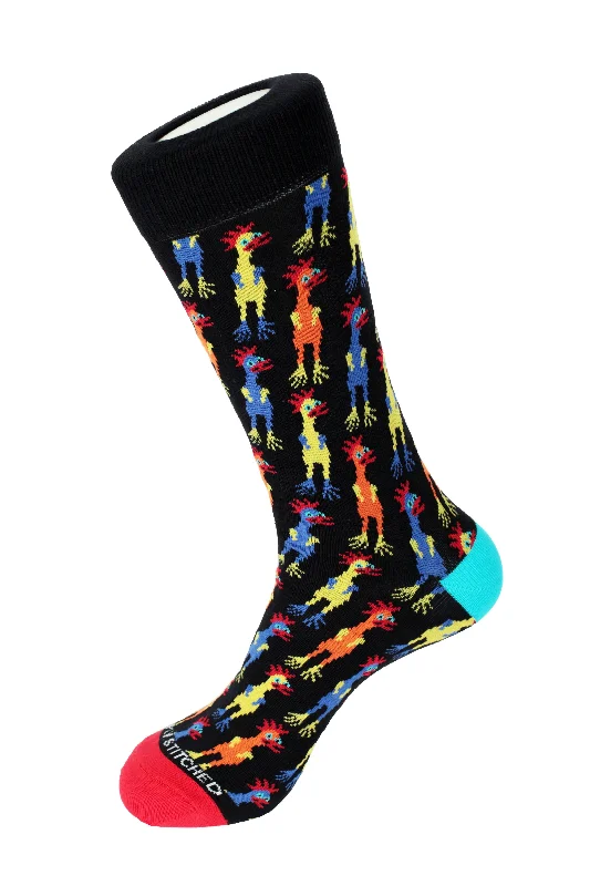 Today Only Rubber Chickens Crew Sock