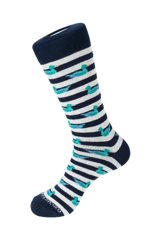 Weekend Discounts to Enjoy Striped Duck Crew Sock