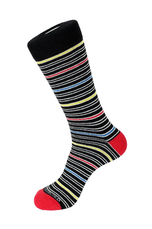 Weekend Discounts to Delight Twin Stripe Crew Sock