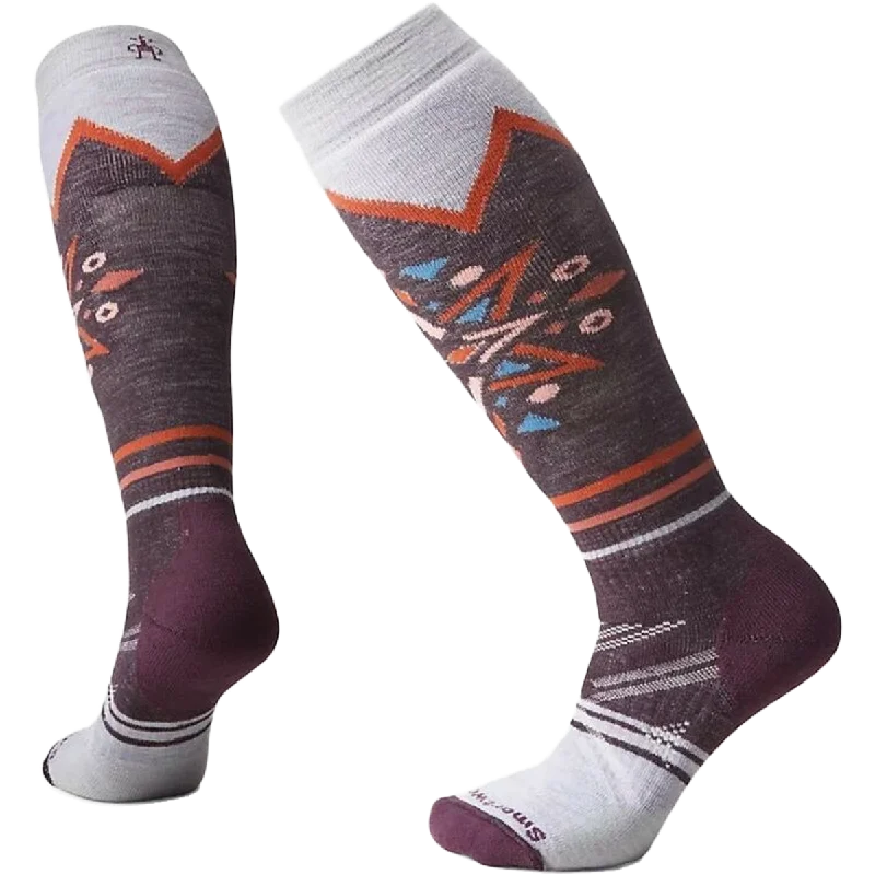 Weekend Offers That Impress Women's Ski Full Cushion Mountain Snowflake OTC Socks