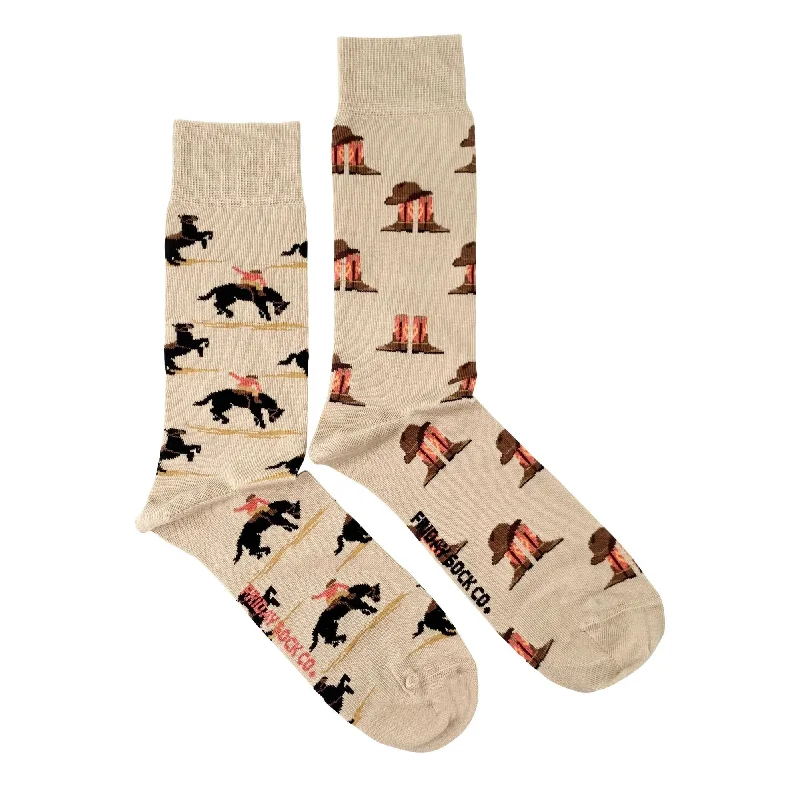 Final Offer Western Mismatched Socks M