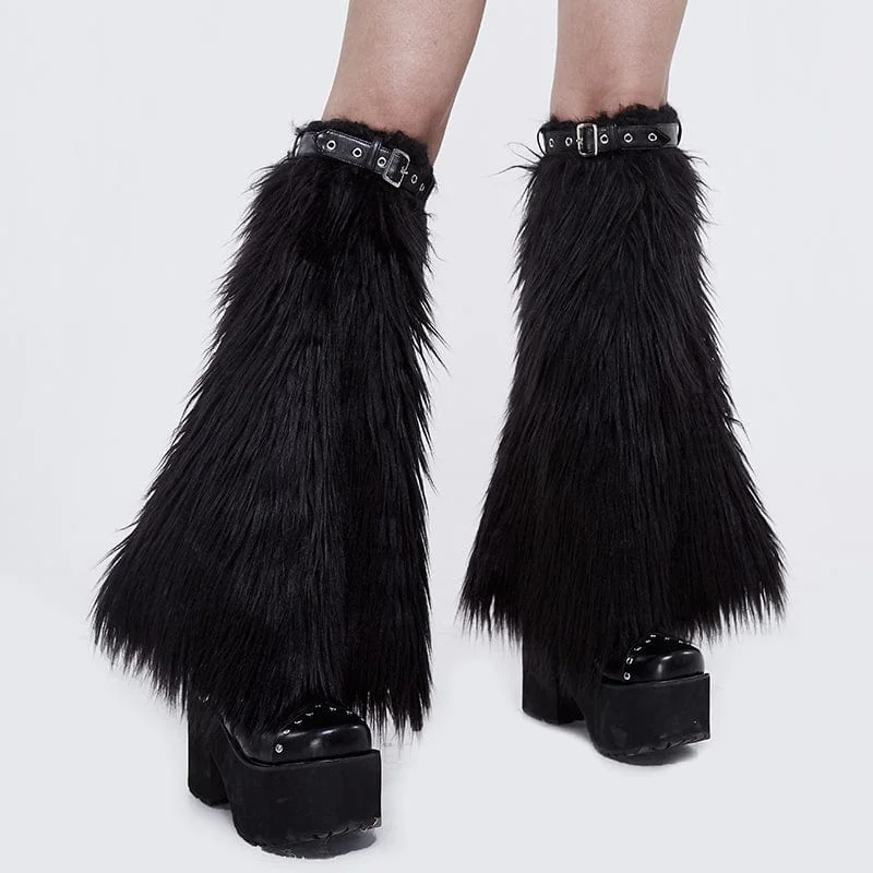 Weekend Special Women's Faux Fur Leg Warmer